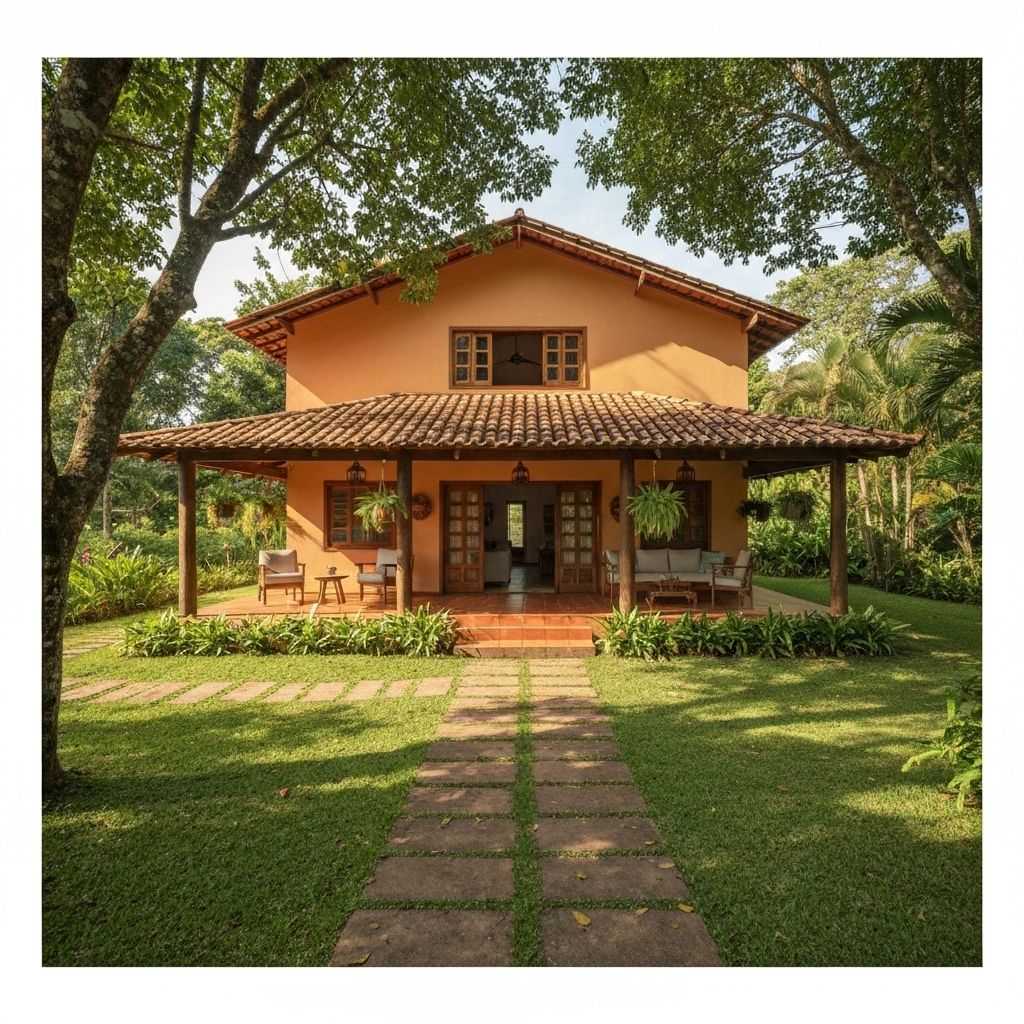 Casa de campo na propriedade